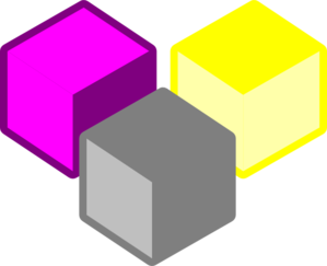 299x243 Cubes Clip Art