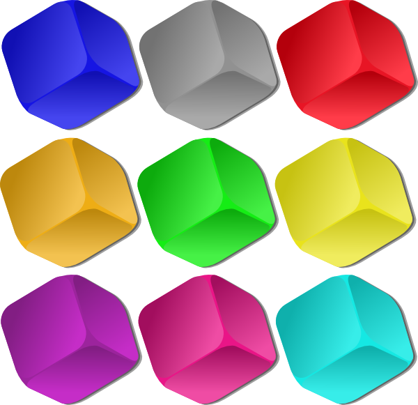 600x581 Game Marbles Cubes Clip Art