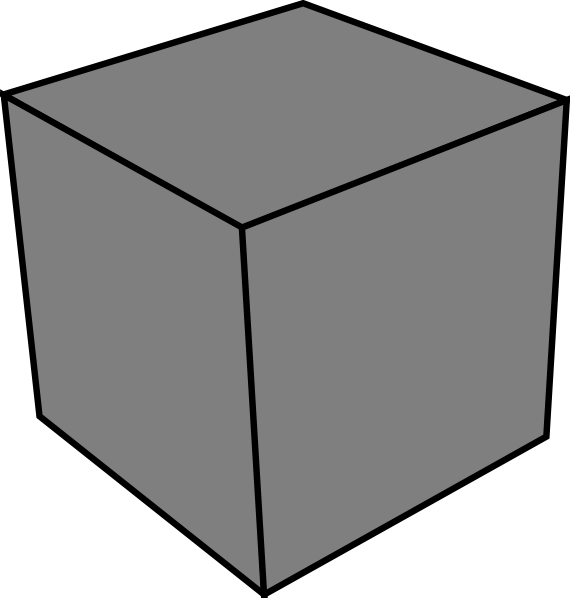 570x598 Cube Clip Art