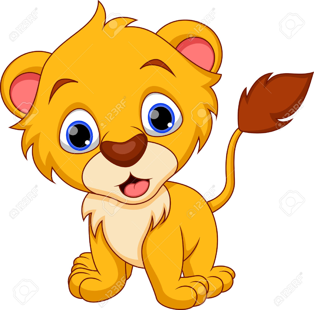 1300x1283 Lion Cub Clipart
