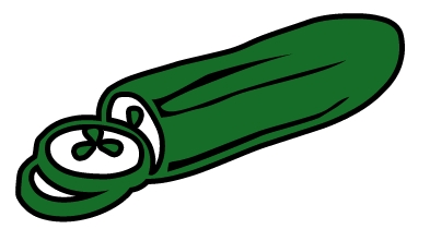 393x210 Cucumber Clipart