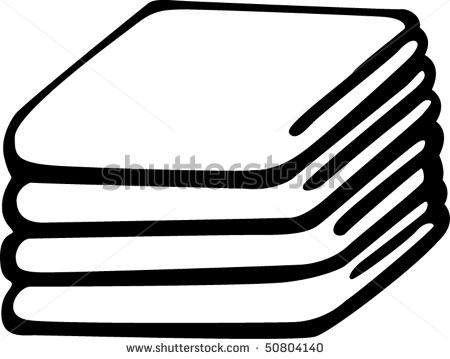 450x359 White Linen Clipart