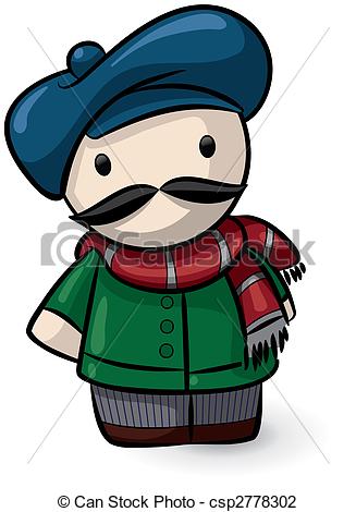 327x470 France People Clipart