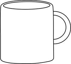 Cup Clipart Black And White | Free download on ClipArtMag