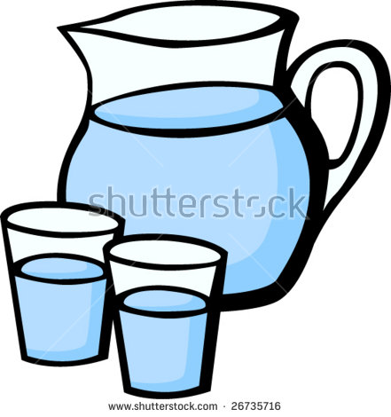 441x470 Pitcher Clipart Full Water