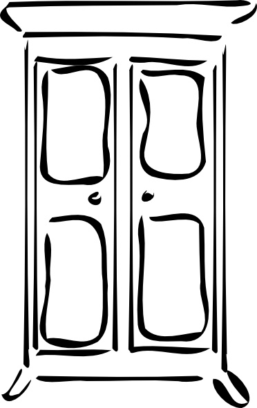 372x591 Cupboard Clip Art Free Vector In Open Office Drawing Svg ( Svg