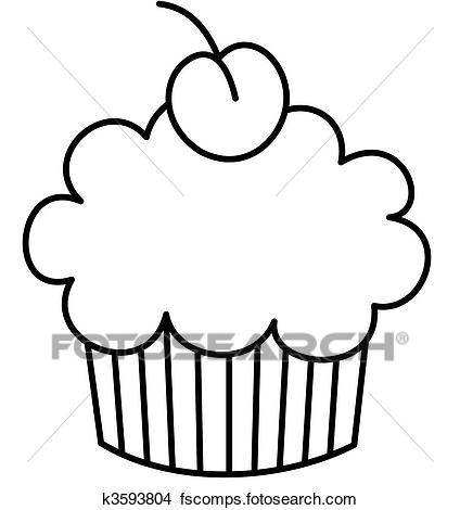 424x470 Drawings Of Cupcake With A Cherry On Top K3593804