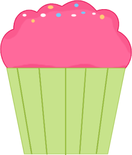 260x305 Cupcake Images Clip Art