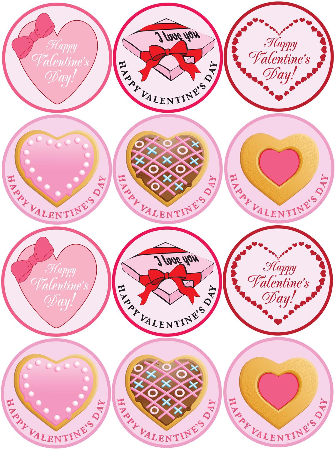 1140x1530 Cupcake Clipart Border