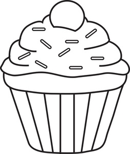 254x300 Cupcake Clip Art Images Clipart Panda