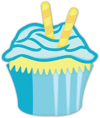 340x401 Cupcake Clip Art 2