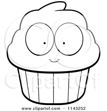 450x470 Black And White Cupcake Clipart Panda