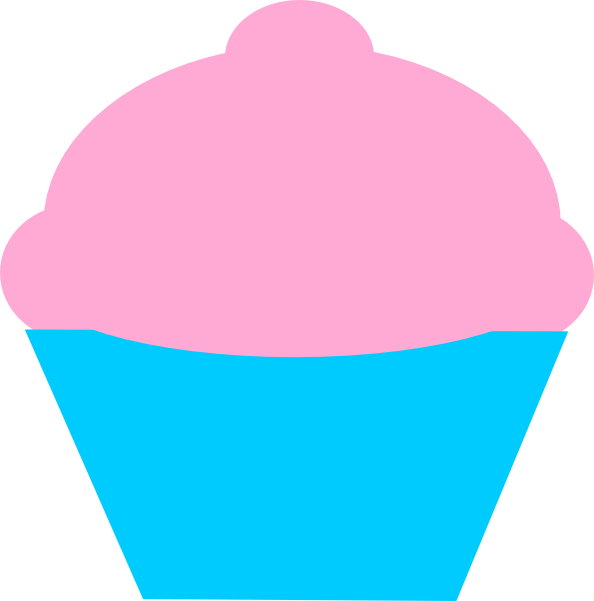 594x601 Cupcake Pink Clip Art