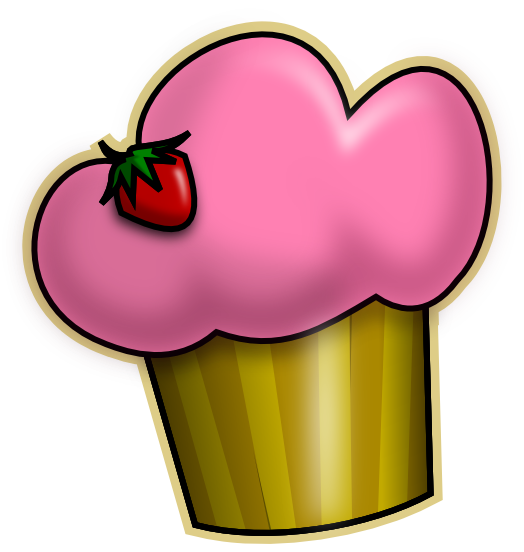 524x552 Cupcake Clipart