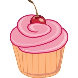 300x300 Cupcake Clip Art