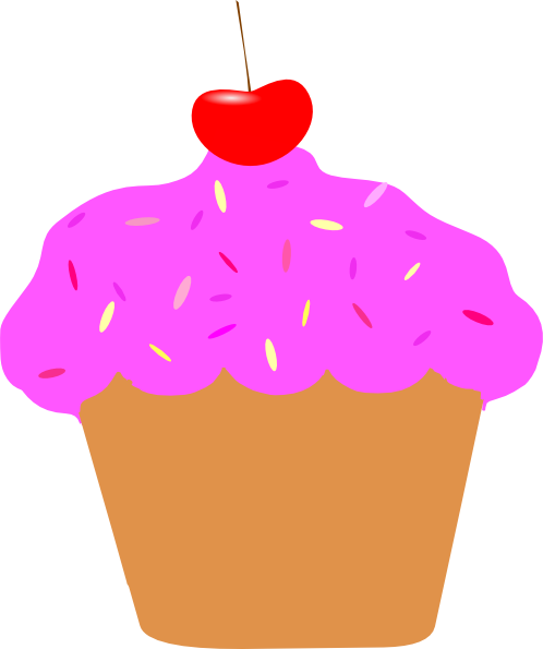 498x595 Cupcake Clipart