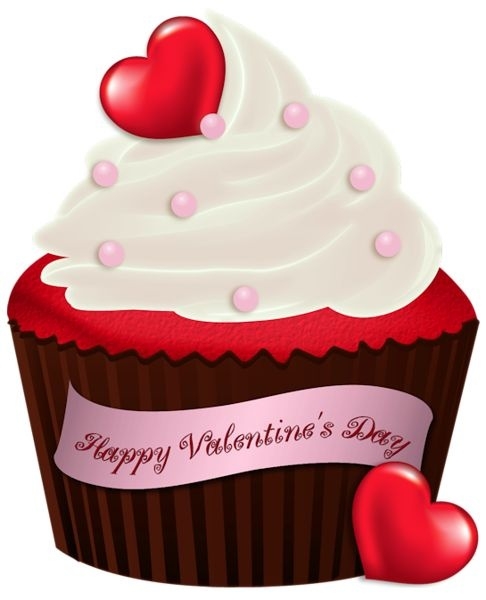 486x600 Valentine Cupcake Clipart Letters Example