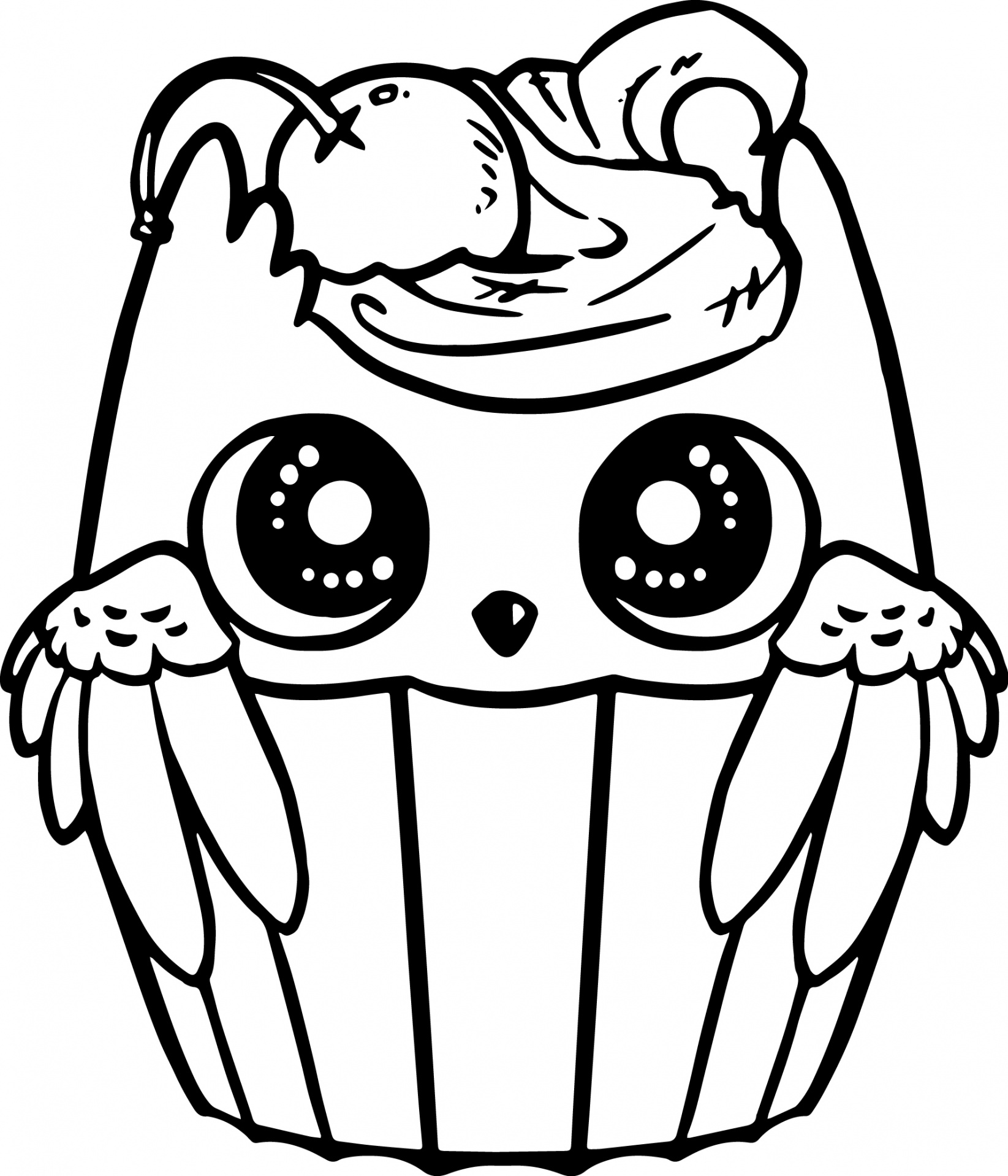 1645x1920 Cupcake Owl Drawing Free Stock Photo