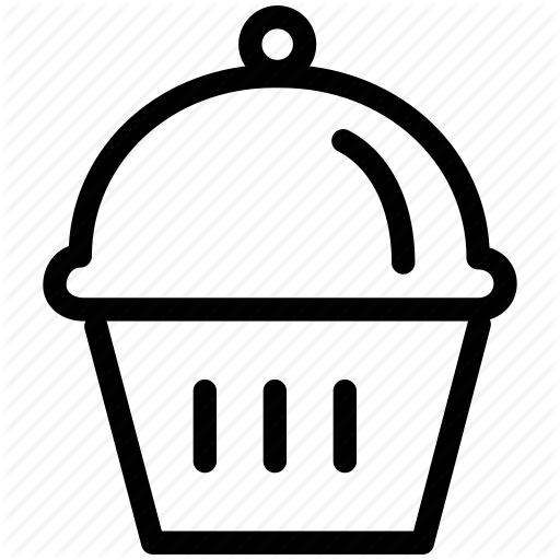 512x512 Best Cupcake Outline