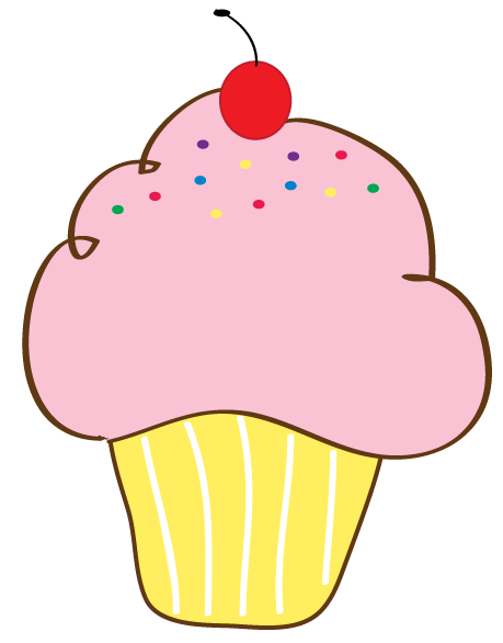 459x586 Image Of Birthday Cupcake Clipart