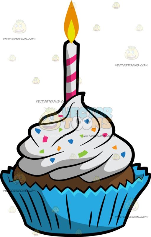 512x800 Cupcake Clipart