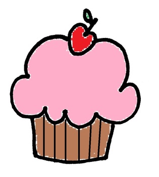 315x350 Cupcake Clipart Transparent Background By Mrs Mellor Tpt