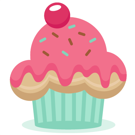 432x432 Cute Cupcake Clipart