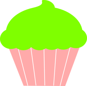 299x297 Plain Cupcake Clipart