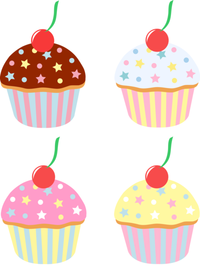 407x550 Best Cupcake Clipart