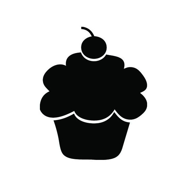 Cupcake Silhouette Clipart Free Download On Clipartmag