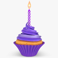 200x200 Cupcake 3d Models For Download Turbosquid
