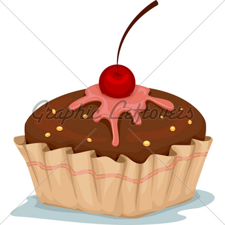 325x325 Cupcake With Candle Gesture Gl Stock Images