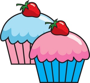 300x278 Top 91 Cupcakes Clip Art