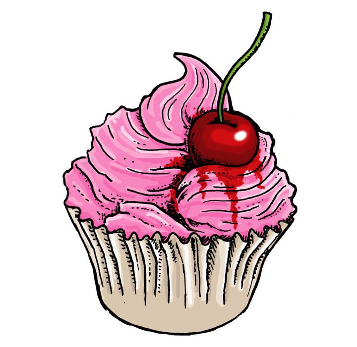 720x701 Graphics For Cartoon Cupcake Graphics