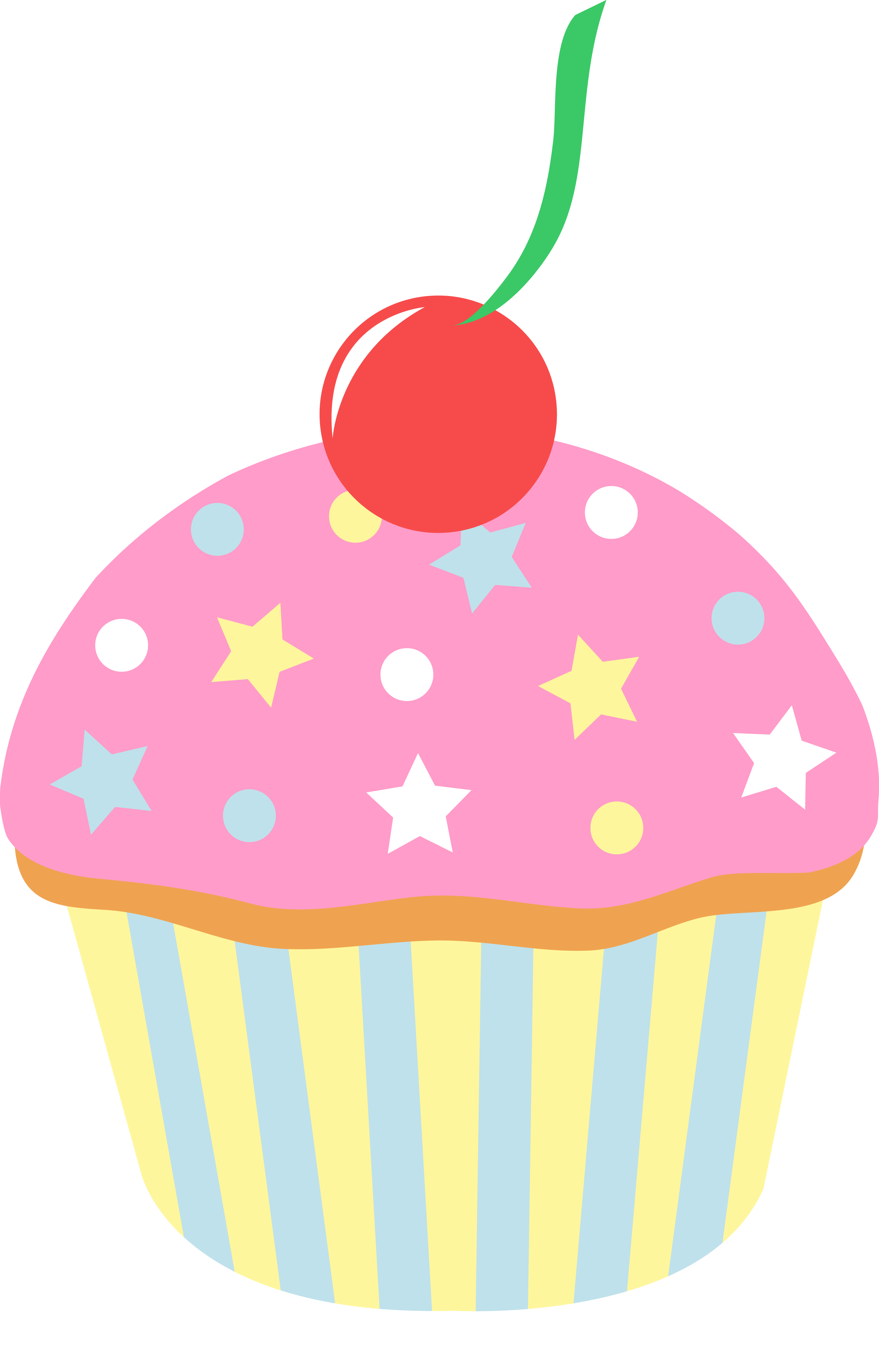 3053x4765 Cupcake Clipart Strawberry Cupcake