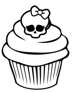 236x305 Cupcake Coloring Pages