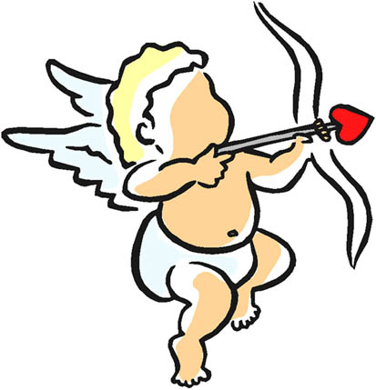 413x429 Cupid Clipart Easy
