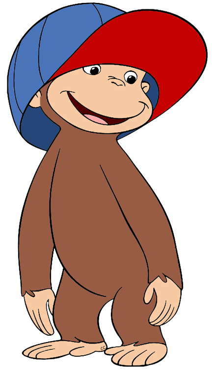 432x753 Curious George Clip Art Images