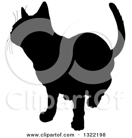 450x470 Black Cat Clipart Curious