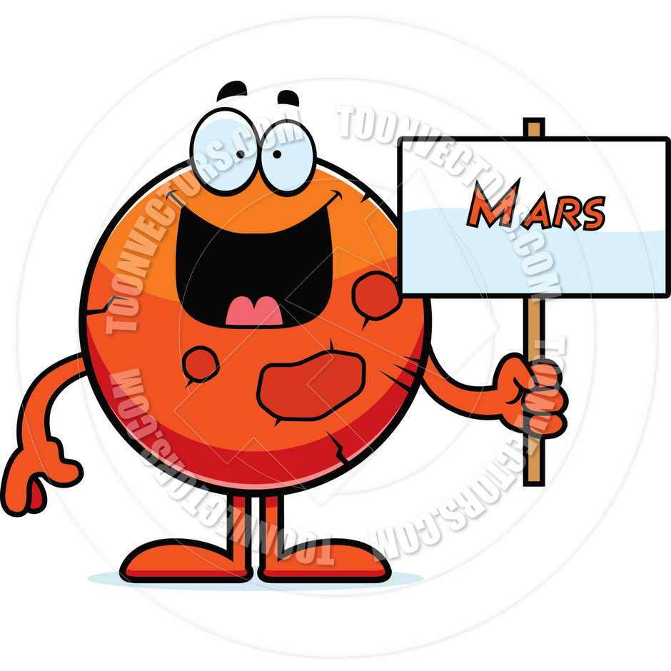 940x940 Cartoon Mars Sign By Cory Thoman Toon Vectors Eps