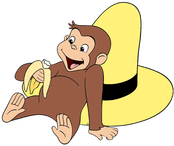 565x475 Curious George Clip Art Images