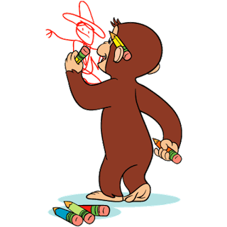 320x320 Curious George Clipart