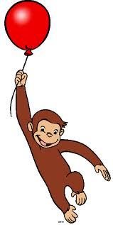 159x317 Free Printable Monkey Clip Art Curious George Clipart