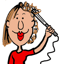 200x214 Hair Clipart Curling