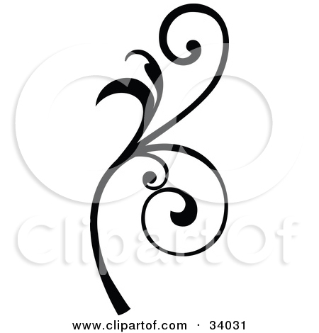 450x470 Lines Clipart Curly