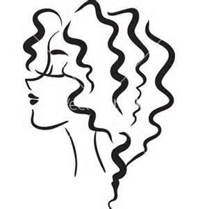 Curly Hair Clipart