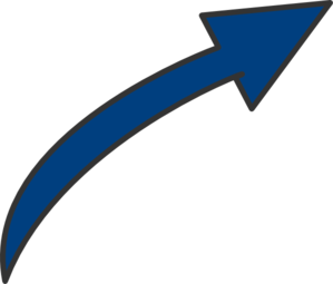 299x255 Curved Arrow Clip Art
