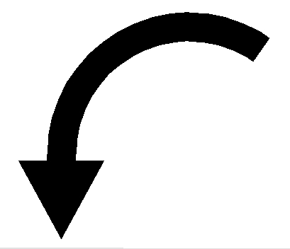 409x352 Curved Arrows Free Download Clip Art On 3