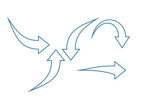 468x351 Curved Arrows Powerpoint