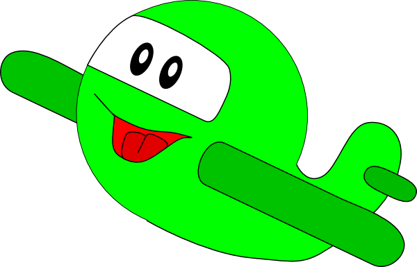 600x385 Airplane Clip Art